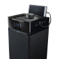 AIWA TS-990CD, 120 Watt, Soundtower mit CD Player,USB, SD und FM-Radio. Dockingstation,, Schwarz