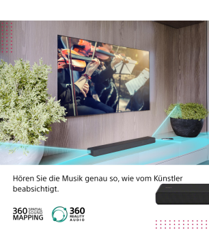 SONY HT-A7000 Dolby Atmos, Soundbar, Schwarz