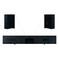 SAMSUNG HW-C410G/ZG, Soundbar, Schwarz