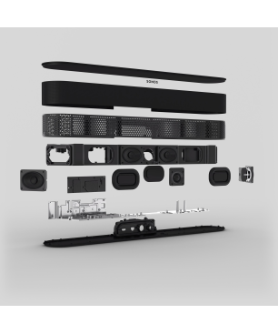 SONOS Beam Gen.2, Soundbar, Schwarz
