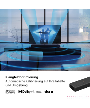 SONY HT-A5000 Dolby Atmos, Soundbar, Schwarz