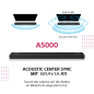 SONY HT-A5000 Dolby Atmos, Soundbar, Schwarz