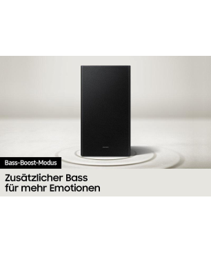SAMSUNG HW-B540/ZG, Soundbar, Schwarz