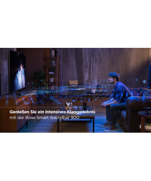 BOSE Smart 900, Dolby Atmos, Soundbar, Schwarz