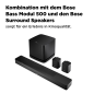BOSE Smart Soundbar 600, Dolby Atmos, Soundbar, Schwarz BOSE Smart Soundbar 600, Dolby Atmos, Soundbar, Schwarz