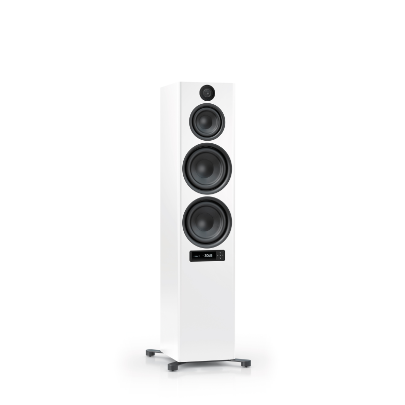 NUBERT nuPro XS-8000 RC HiFi-Lautsprecher Standlautsprecher, Weiß