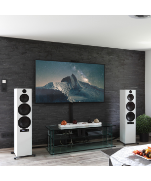 NUBERT nuPro XS-8000 RC HiFi-Lautsprecher Standlautsprecher, Weiß