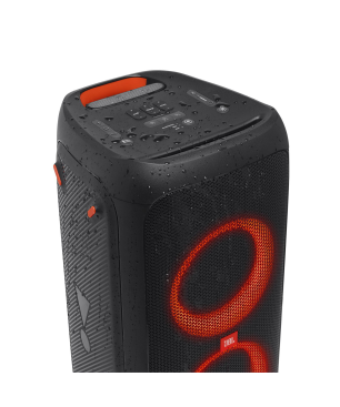 JBL Partybox 310 + Mikrofon Bluetooth Lautsprecher, Schwarz