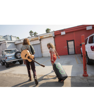 JBL Partybox 310 + Mikrofon Bluetooth Lautsprecher, Schwarz