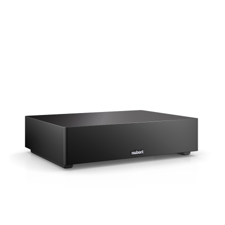 NUBERT nuSub XW-800 slim Subwoofer aktiv | Subwoofer, Schwarz