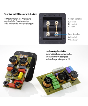 NUBERT nuLine 264 Standlautsprecher passiv | Standlautsprecher, Weiß