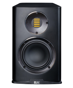 ELAC Carina BS 243.4 1 Paar HiFi Lautsprecher (Aluminium Konus, Schwarz