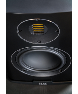 ELAC Carina BS 243.4 1 Paar HiFi Lautsprecher (Aluminium Konus, Schwarz