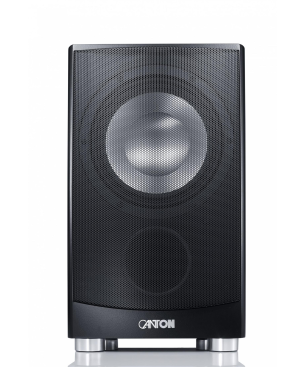 CANTON AS 84.2 SC SCHWARZ Subwoofer, Schwarz