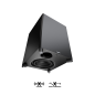 NUBERT nuSub XW-700 Subwoofer, Schwarz