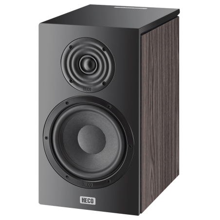 HECO Aurora 300 1 Paar Regallautsprecher, Schwarz