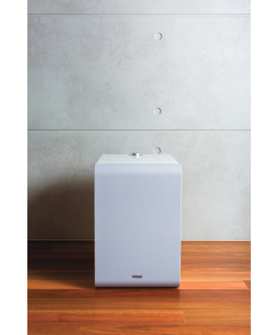 YAMAHA MusicCast SUB 100 (NS-NSW100) Lautsprecher App-steuerbar, Weiß Piano Optik