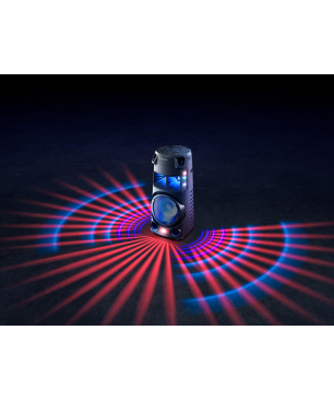 SONY MHC-V43D Partybox, Schwarz