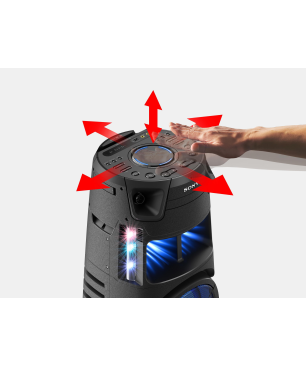 SONY MHC-V43D Partybox, Schwarz
