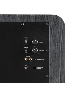 POLK AUDIO HTS-SUB 10 Subwoofer, Schwarz