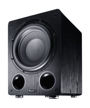 MAGNAT ALPHA RS12 schwarz Subwoofer (Schwarz)