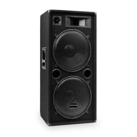 AUNA PW-2522 MKII PA-Passiv-Lautsprecher, Schwarz