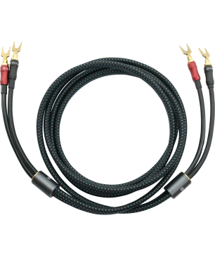 OEHLBACH Transform Dual-Plug, Exzellentes Set Banana/Kabelschuh, Lautsprecherkabel, 300 cm