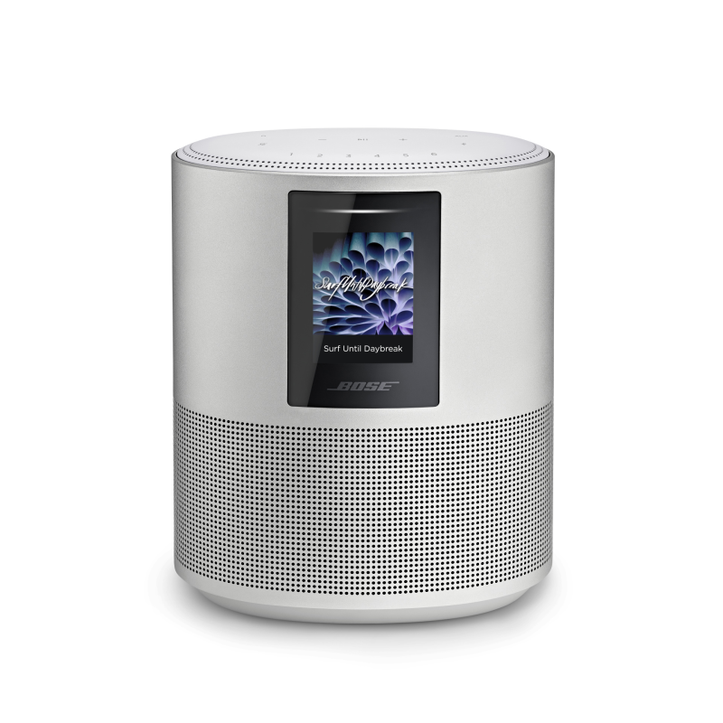 BOSE Home Speaker 500 Lautsprecher App-steuerbar, Bluetooth, Silber