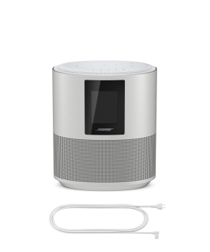 BOSE Home Speaker 500 Lautsprecher App-steuerbar, Bluetooth, Silber