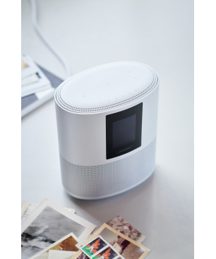BOSE Home Speaker 500 Lautsprecher App-steuerbar, Bluetooth, Silber