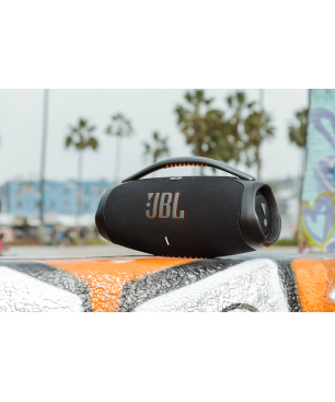 JBL Boombox 3 Bluetooth Lautsprecher, Camouflage, Wasserfest