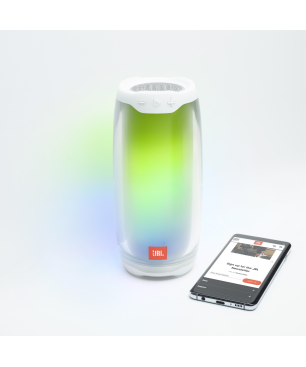 JBL Pulse 4 Bluetooth Lautsprecher, Weiß