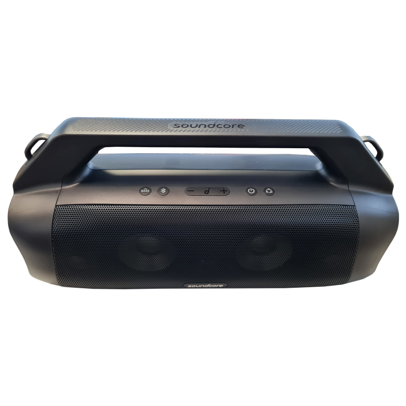 SOUNDCORE BY ANKER Motion Boom Plus Tragbarer Lautsprecher, Schwarz