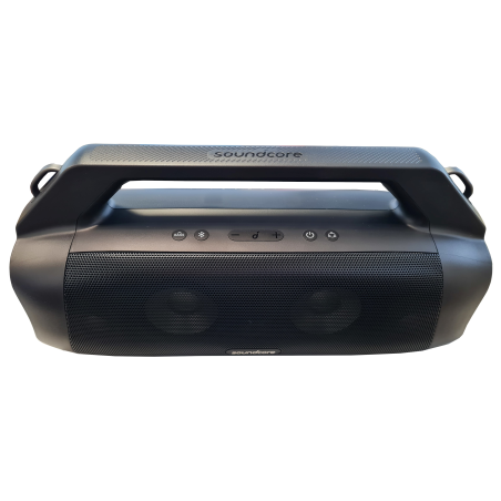 SOUNDCORE BY ANKER Motion Boom Plus Tragbarer Lautsprecher, Schwarz