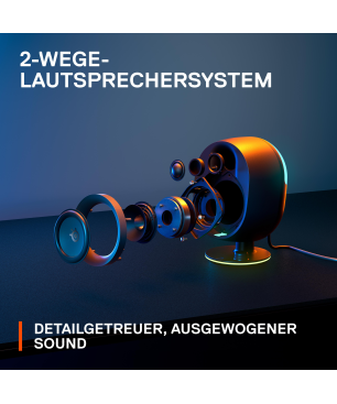 STEELSERIES Arena 7 Gaming Lautsprecher