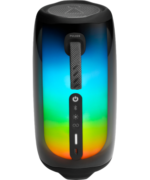 JBL Pulse 5 Bluetooth Lautsprecher, Black, Wasserfest