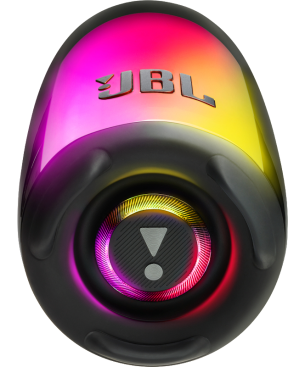 JBL Pulse 5 Bluetooth Lautsprecher, Black, Wasserfest
