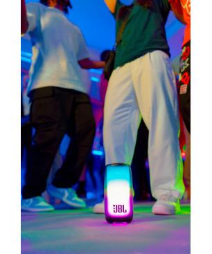 JBL Pulse 5 Bluetooth Lautsprecher, Black, Wasserfest