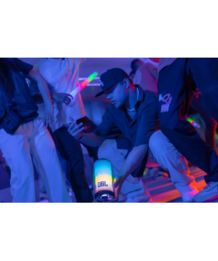 JBL Pulse 5 Bluetooth Lautsprecher, Black, Wasserfest