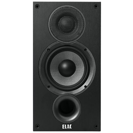 ELAC Debut B5.2 1 Paar Regallautsprecher, Schwarz
