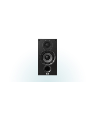 ELAC Debut B5.2 1 Paar Regallautsprecher, Schwarz