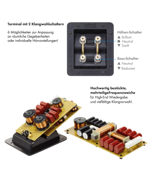 NUBERT nuLine 334 Standlautsprecher passiv | Standlautsprecher, Schwarz