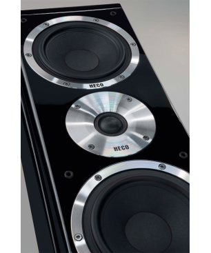 HECO Aleva GT 602 1 Stück Standlautsprecher, PianoSchwarz