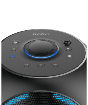 SOUNDCORE BY ANKER Rave+ Party Lautsprecher, Black