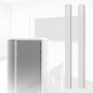 QEUS APS50 white HiFi Lautsprecher, Weiß)