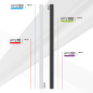 QEUS APS50 white HiFi Lautsprecher, Weiß)