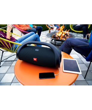 JBL Boombox 2 Bluetooth Lautsprecher, Schwarz, Wasserfest
