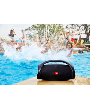 JBL Boombox 2 Bluetooth Lautsprecher, Schwarz, Wasserfest