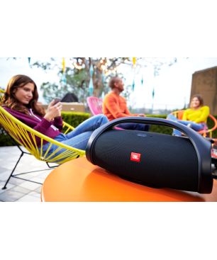 JBL Boombox 2 Bluetooth Lautsprecher, Schwarz, Wasserfest