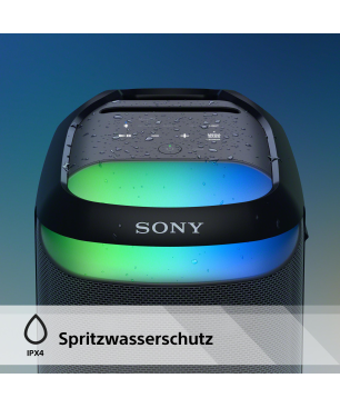 SONY SRS-XV800 Bluetooth Partybox, Schwarz